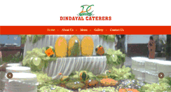 Desktop Screenshot of dindayalcaterers.com